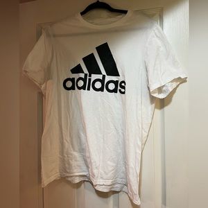 Adidas amplifier white logo T-shirt